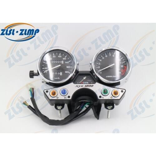 260km Motorcycle Gauges Cluster Speedometer Tachometer Instrument Assembly For XJR 1300 89-97