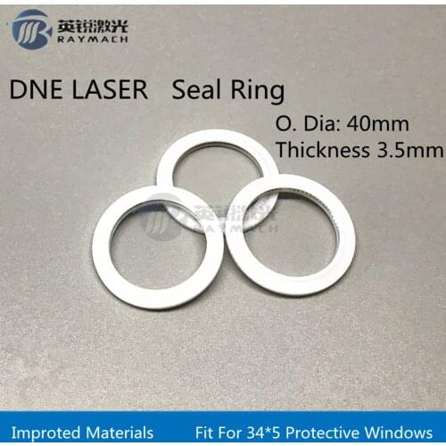 Seal Ring Fiber Laser Parts Dia.40mm used for 34*5mm Protective Windows DNE LASER