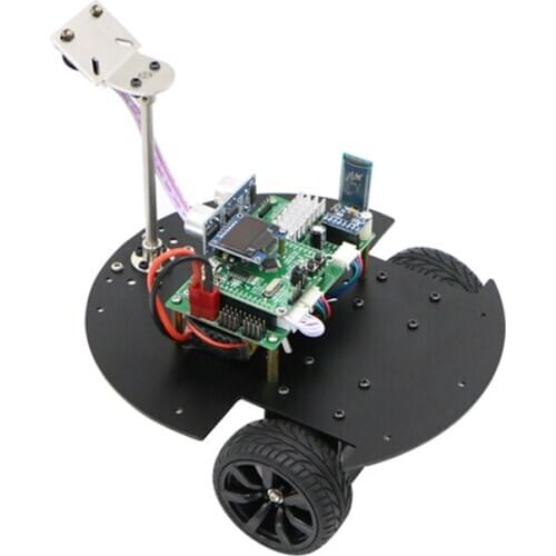 [stepper motor version] two wheel self balancing car differential steering kit STM32 remote control CCD line