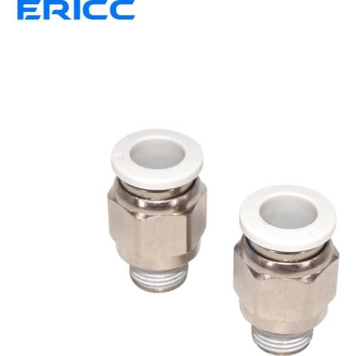 10PCS High Quality PC Pneumatic Connector Metric Thread PC4/6/8/12 M6/M8/M10/M12/M14/M16 Quick Coupling Fitting