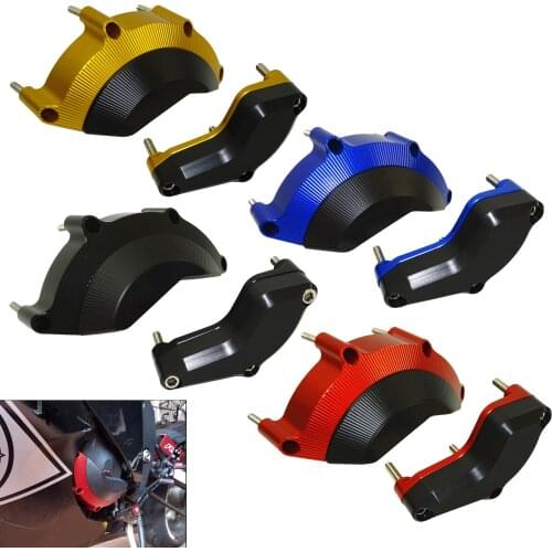 Motorcycle Engine Guards Stator Generator / Pulse Timing Cover Crash Pad Sliders Protector For YAMAHA YZF R6 2006 2007 2008-2016