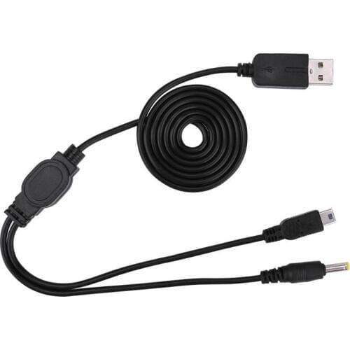 1.2M Newest Charger Power 2 in 1 USB Data Charge Cable Cord for Sony PSP 2000 3000 Game Console High Quality Cable