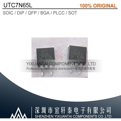 10pcs/lot original UTC7N65L 7N65L TO263