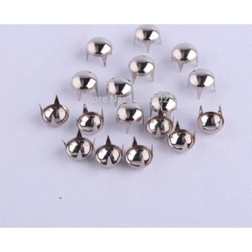 100 pcs silver color unique design metal Stud Garment Rivets for clothes
