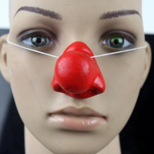 Party Red Clown Magic Nose For Halloween Party Masquerade Decoration Carnival Cosplay Accessories
