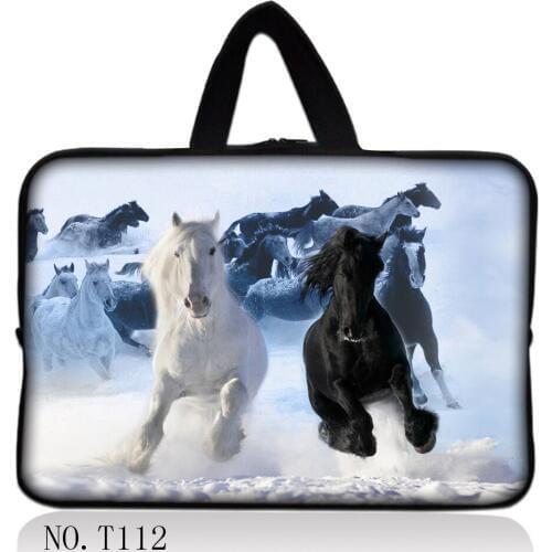 Horses Running Laptop Sleeve Bag for Macbook Air Retina Pro 12 13 15 17 14 Laptop Bag for Lenovo HP Unisex Sleeve
