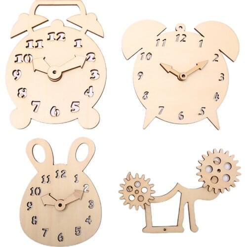 Clock-Theme Children Busy Board DIY Toys Baby Montessori Sensory Activity Board DIY Skill Latch Lock Cognition Toy Games