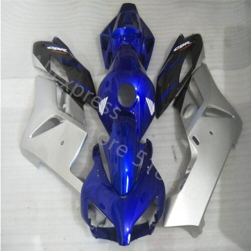 For Honda CBR1000 RR 2004-2005 CBR1000RR 04 05 blue silver Black Motorcycle Bodywork Fairing (Injection molding)