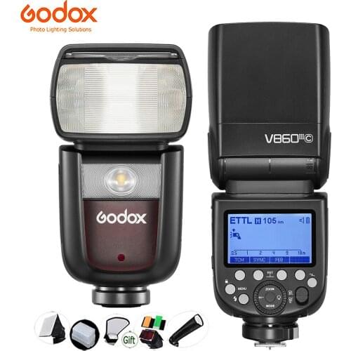 GODOX V860IIIC V860IIIN V860IIIS V860IIIO V860IIIF Li-ion TTL 2.4G HSS Flash Speedlite V860III for Canon Nikon Sony Olympus Fuji