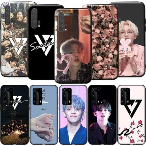 GX208 S Coups Seventeen jeonghan Silicone Case for Huawei P9 P10 P20 P30 P40 Y6 2018 Y7 Y9 Lite Pro Max Prime Mini