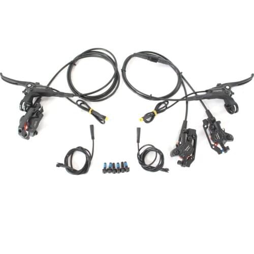 EBike Hydraulic Disc Brake Kits with Front Dual Brake Calipers