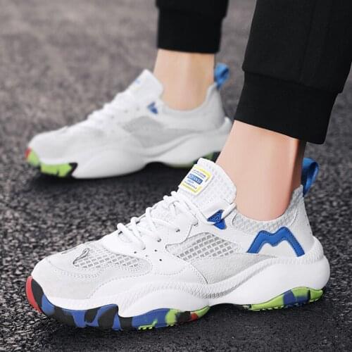 Sneakers white casuales mens de lightweight mesh mujer para comfortable shoes masculino tenis running zapatos vesonal 2020 net