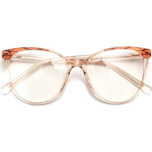 MOSU DESIGN Women Fashion Ray Blue Light Blocking Glasses Cat Eye Antiblue Gaming Computer Glasses for Women TR7547