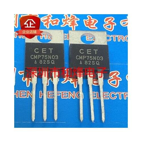 Original New 5pcs/ CMP75N03 75N03 ISL9N304AP3 N304AP ISL9R8120P2 R8120P2 TO220 TO-220