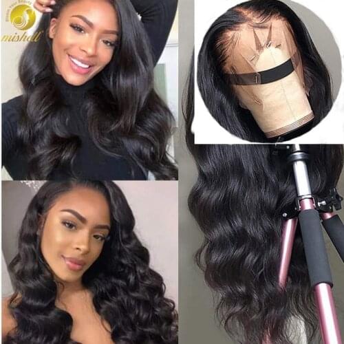 Body Lace Front Human Hair Wigs Brazilian Body Wave PrePlucked 13X4/13X6 Lace Front Human Hair Wigs