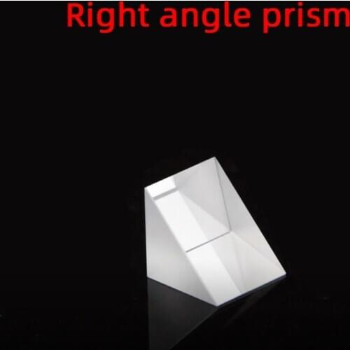 5*5 & 8*8 &10*10Mm Right Angle Prism Material K9 Refraction Prism Optical Glass Reflective Prism Factory Customization Each 4pcs