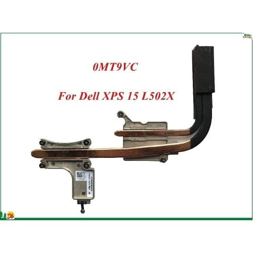 Laptop CPU Cooling Heatsink MT9VC 0MT9VC Compatible For Dell XPS 15 L502X High Quality And Original Good Condition