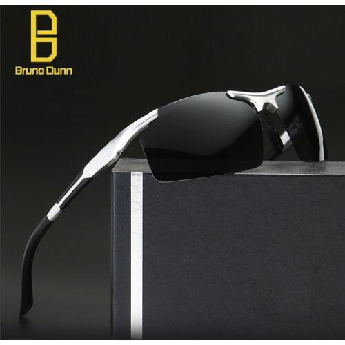 Aluminum Magnesium Mens Sunglasses Polarized Coating Mirror Sun Glasses oculos Male Eyewear Accessories For Men 7127