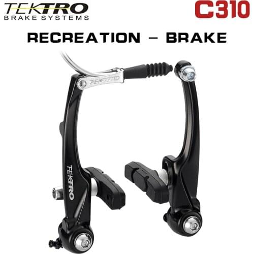 TEKTRO C310 Mountain Bike V Brake Caliper Set Recreational Vehicle Folding Bike MTB Hydraulic Brakes Cantilever Aluminum alloy