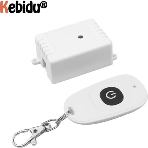 Hot Wireless 315/433 MHz Universal Wireless Remote Control Switch AC/DC 1CH Relay Receiver Module Wall Panel RF Remote Controls