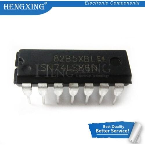 10pcs/lot HD74LS86P HD74LS86 SN74LS86N 74LS86 DIP new original In Stock
