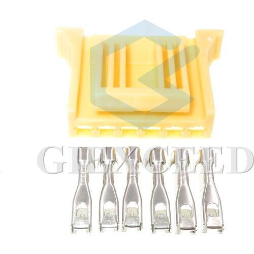 2 Sets 6 Pin Gasoline Oil Pump Plug Electrical Wire Plug Female Socket For Land Rover/Range Rover