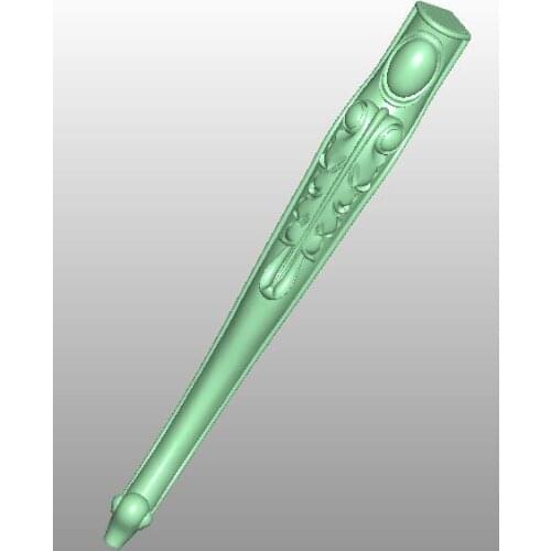 3D model STL format file for cnc router engraving furniture sofa cabinet chair leg pattern Artcam 749