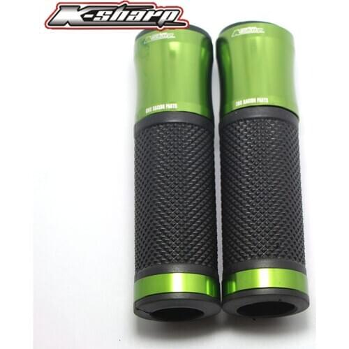 9 color CNC Motorcycle Aluminum Rubber Gel Hand Grips 7/8" Handle Bar Sports Bikes Suitable for all ktm models duke 600 690 800