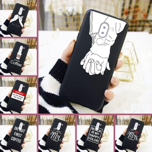 Case For Huawei Honor 6A 4C 5C 6C Pro Silicone Soft Quote Couple Love Black Back Cover For Huawei Honor 6 5A 4X 5X 6X Phone Case