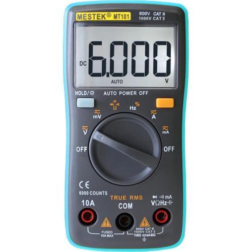 Digital multimeter professional probe tester 6000 counts digital meter multimeters multi meter multitester