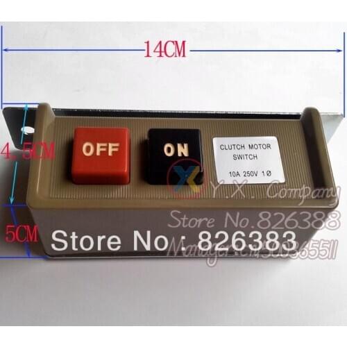 ELECTRICAL MOTOR ON OFF PUSH SWITCH 220V 2.2 KW Good Quality Made In TAIWAN Sewing Machine Parts