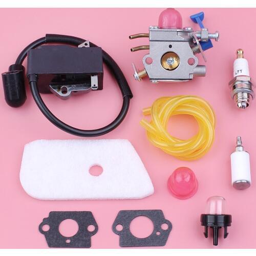 Carburetor Ignition Coil For Husqvarna 124L 125L 128L 128LD 128C 128L 128LD 128R 128RJ Trimmer Part Zama C1Q W40A