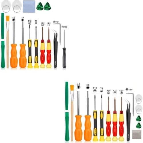 Tri Wing Tip Screwdriver Set 17 in 1 Video Game Repair Tool Kit Fits for Switch 95AF