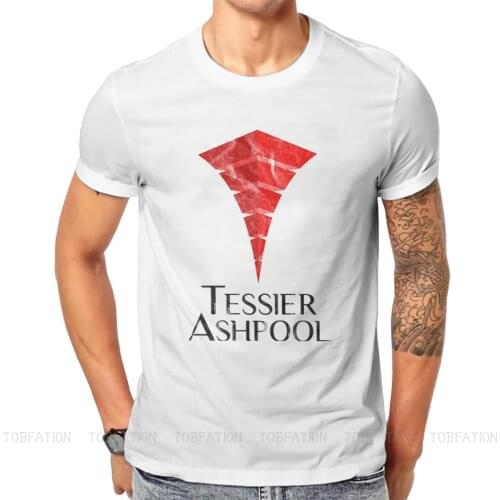 Neuromancer Henry Dorsett Case Novel TShirt for Men Tessier Ashpool Logo Pure Cotton T Shirt Hip Hop Gift Clothes OutdoorWear