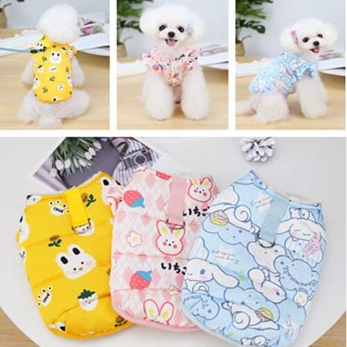New Winter Dog Coat Vest Jacket Cat Puppy Outfit Garment Small Dog Costume Schnauzer Chihuahua Poodle Schnauzer Bichon Clothes