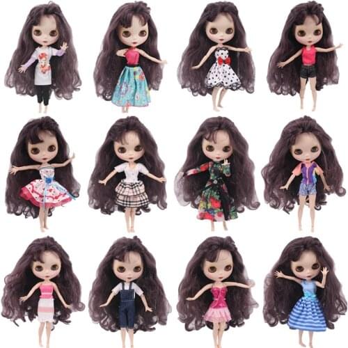 Doll Clothes 12 Styles Doll Skirt Casual Clothing For 30cm One-Sixth BJD Doll Toy,Our Generation Birthday Girls Toy Gifts