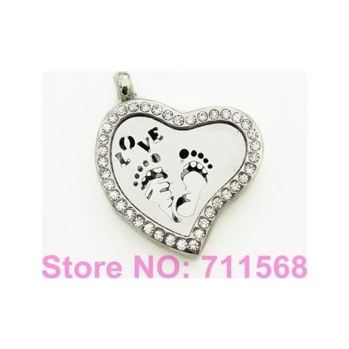 Rosy Tiger Heart Pendants