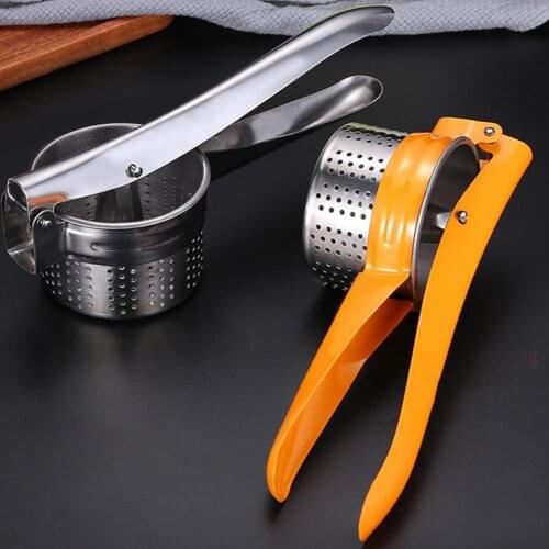 Manual Juice Squeezer Anti-slip Handle Orange Lemon Fruits Juicer Universal Easy Carry Stainless Steel Kitchen Fruit Squeezer