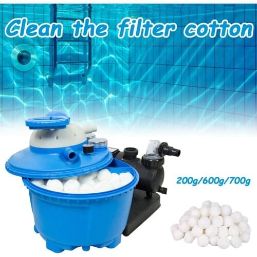 Pool Filter Balls Eco-friendly Swimming Pool Cleaning Filter Media Fiber Cotton Balls Alternative to Sand Filters
