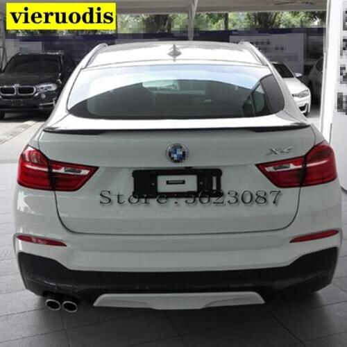 For BMW F26 X4 Spoiler High Quality ABS Material Car Rear Wing Primer Color Rear Spoiler For BMW X4 F26 Spoiler 2015-2016