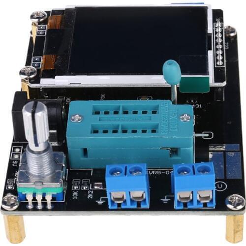 1Set GM328 Transistor Tester DIY Kit Diode Capacitance Voltage Meter with Shell New 2020