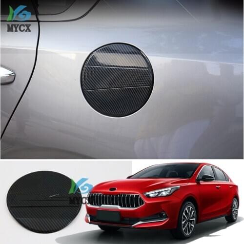 Car styling Fuel Tank Cover For Kia Cerato New generation K3 2019 Gas Tank Cap Fuel Cap Sticker Cover Trim Exterior Accessories