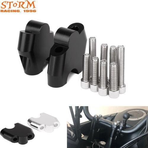 Motorcycle Handlebar Riser Mount Extension Clamps For Honda NC700S NC700X NC750X CB500X