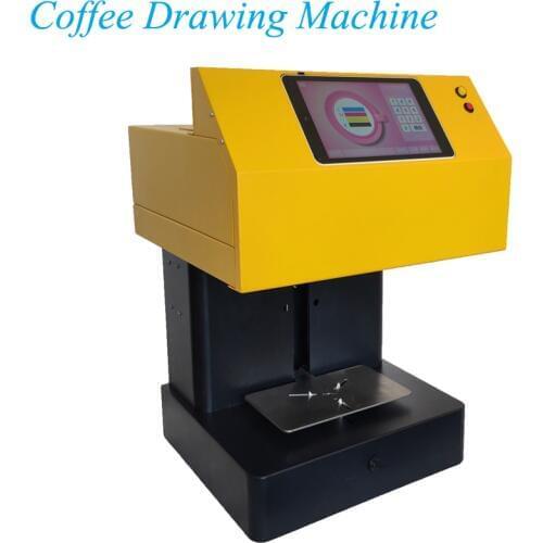 Coffee Latte Art Maker 220V Coffee Latte Drawing Machine Edible Intelligent Automatic Milk Cap Milk Foam Printer Equipment
