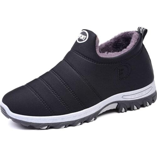 Winter Boots Women Snow Boots Warm Plush Women Boots Comfortable Wedge Heel Ankle Boots For Women Shoes Botas Mujer