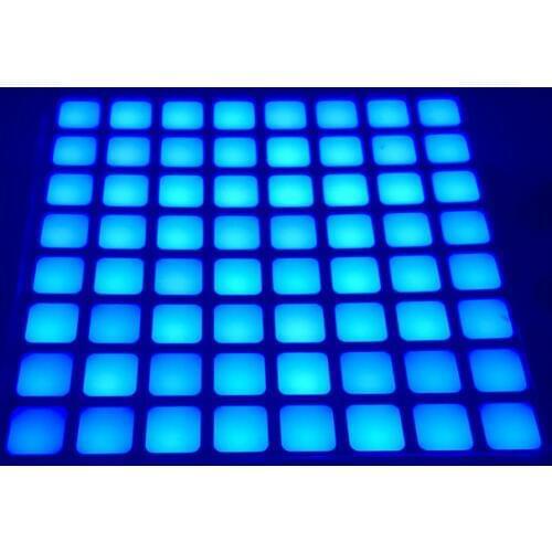 10PCS Common Anode 6mm 8X8 Red/Blue/Green /White Square LED Dot Matrix Digital Tube Module LED Display Module