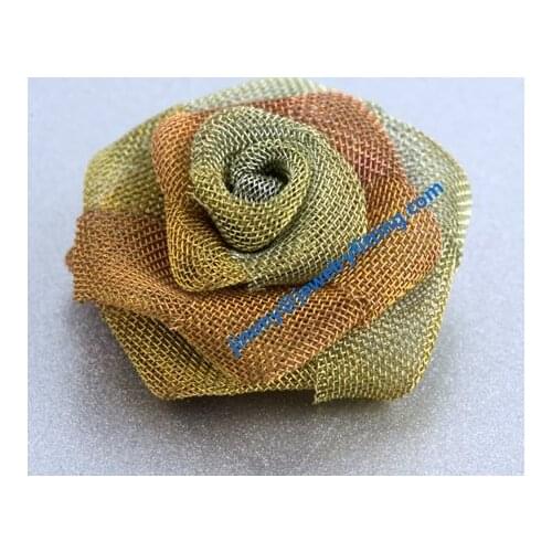 1000pcs rose flower brass jewelry findings garment aceesories jewelry pendants brass raw