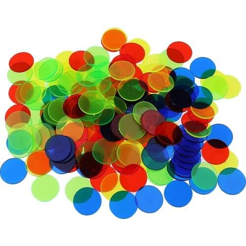 100x Professional Count Bingo Chips Markers for Bingo Game Cards Adult Party