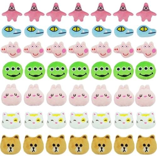 Disney Small Plush Doll Stitching 50PCS Dinosaur Brown Bear Design A Variety Of ChildrenS Wedding Jewelry Costumes Kids Gifts