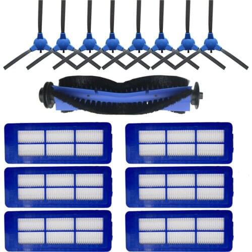 Robot side brush hepa filter mop cloth For Cecotec Conga Excellence 1090 robot vacuum cleaner parts accessories replacement kit